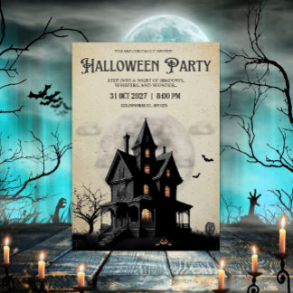 Cool Halloween Party Invitation