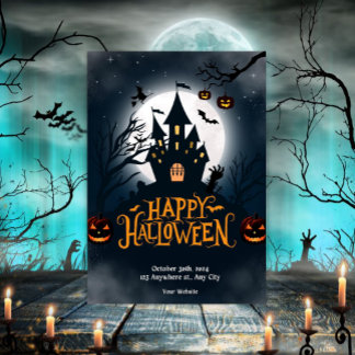 Cool Halloween Party Invitation