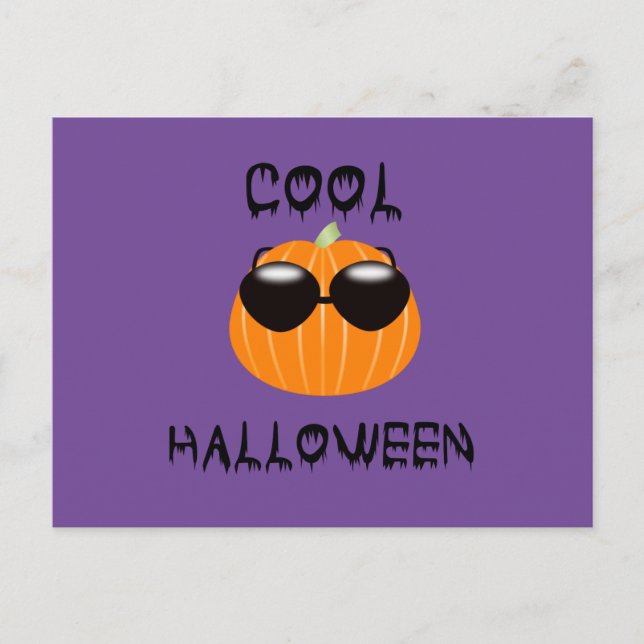 Cool Halloween Postcard (Front)