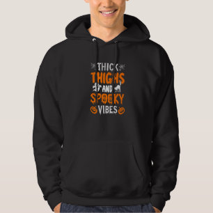 Cool Halloween Quotes Illustration Graphic Design Hoodie