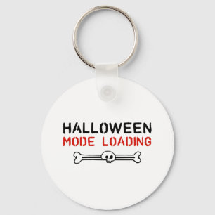 Cool Halloween Saying Halloween Party Key Ring
