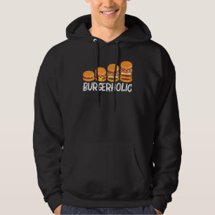 Cool Hamburger For Men Women Cheeseburger Fast Foo Hoodie