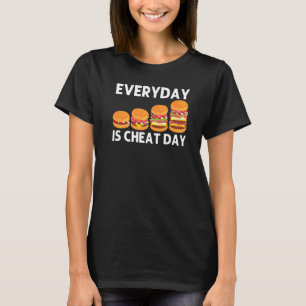 Cool Hamburger For Men Women Cheeseburger Fast Foo T-Shirt