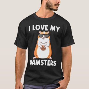 Cool Hamster For Men Women Syrian Dwarf Rodent Ani T-Shirt