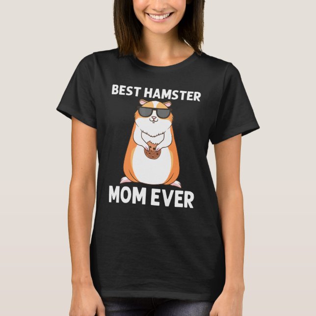 Cool Hamster For Women Mum Syrian Dwarf Rodent Ani T-Shirt (Front)