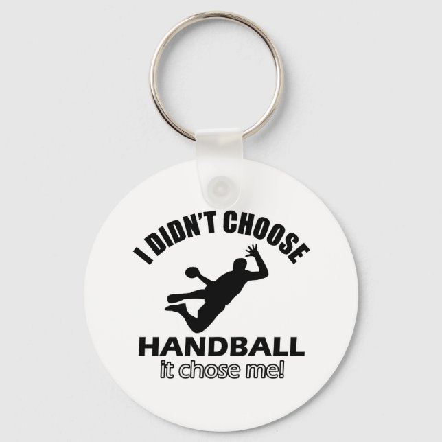 Cool Handball designs Key Ring (Front)