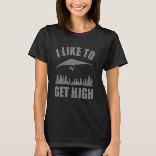 Cool Hang Glider Art For Men Women Hang Glide Hang T-Shirt