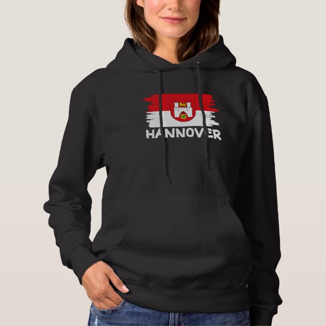 Cool Hannover Flag Hoodie (Front)