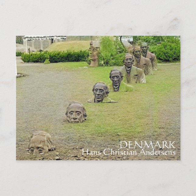 Cool Hans Christian Andersen Postcard! Postcard (Front)