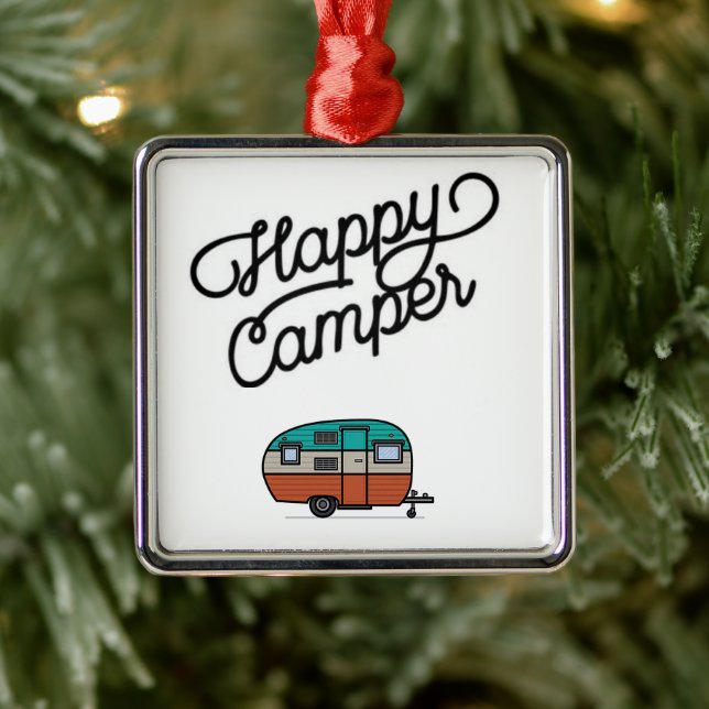 ***COOL HAPPY CAMPER*** FUN ANYTIME ORNAMENT (Tree)