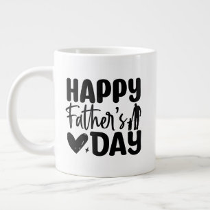 Cool Happy Father's Day Giant  Large Coffee Mug