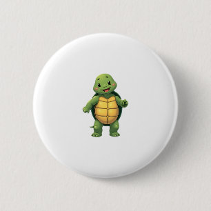 Cool Headless Turtle Halloween Costume _ Funny Laz 6 Cm Round Badge