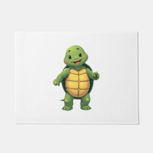 Cool Headless Turtle Halloween Costume _ Funny Laz Doormat