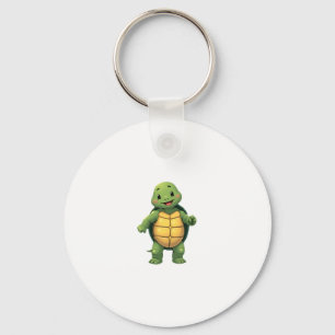 Cool Headless Turtle Halloween Costume _ Funny Laz Key Ring