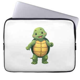 Cool Headless Turtle Halloween Costume _ Funny Laz Laptop Sleeve