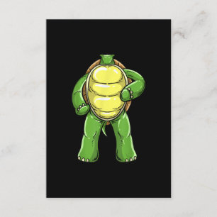 Cool Headless Turtle Halloween Costume  Funny Lazy Enclosure Card