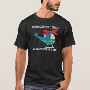 Cool Helicopter For Men Dad Aircraft Aviation Pilo T-Shirt