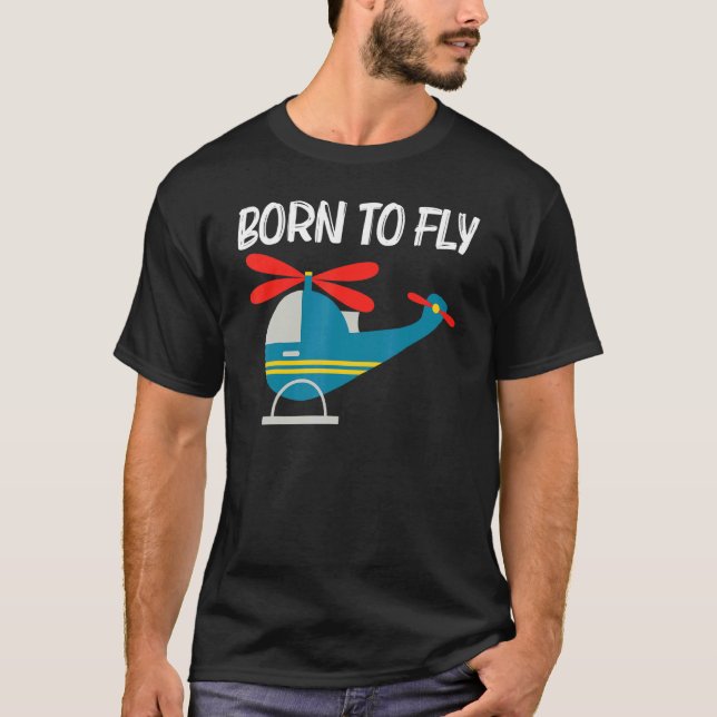 Cool Helicopter For Men Women Aircraft Aviation Pi T-Shirt (Front)