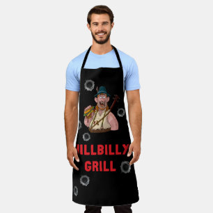 Cool HillBilly Grill Denmark Apron! Apron