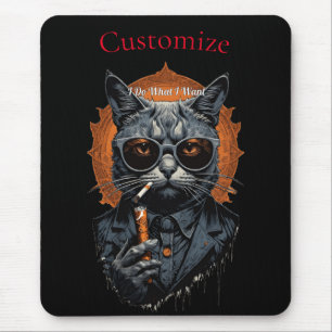 Cool Hip Cat Thunder_Cove Mouse Pad