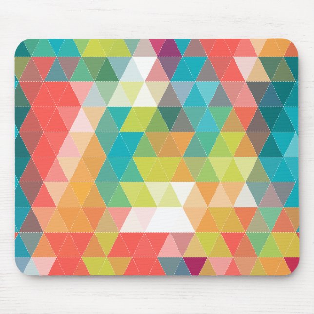 Cool Hipster Pattern Mouse Pad (Front)