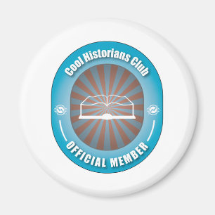 Cool Historians Club Magnet