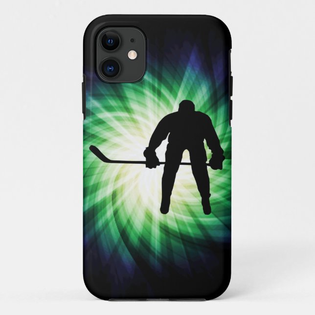 Cool Hockey Player Case-Mate iPhone Case (Back)