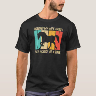 Cool Horse For Men Dad Horse Riding Racing Horse T-Shirt