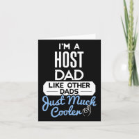 Cool Host Dad Fathers Day Gift