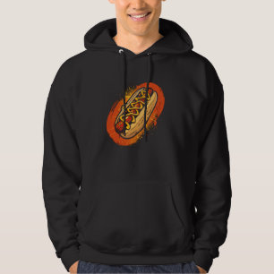 Cool Hotdog Graphic for Men Women Sausage Hot Dog Hoodie