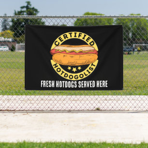 Cool Hotdog vendors or Business sign