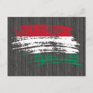 Cool Hungarian flag design Postcard