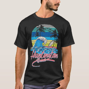 Cool Huntington Beach California Surf Surfing Comp T-Shirt