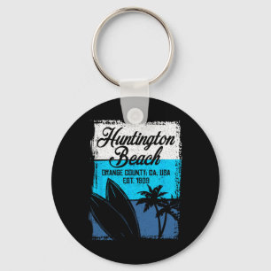 Cool Huntington Beach Surfing Competitions Men Wom Key Ring