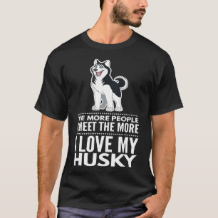 Cool Husky for Women Men and Kids T-Shirt
