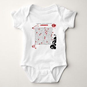 Cool I learned everything I know From leonidas Baby Bodysuit