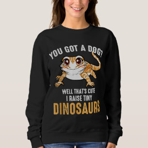 Cool I Raise Tinys Dinosaurs Bearded Dragons Sweatshirt