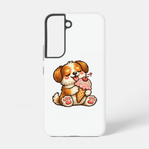 Cool Ice Cream Dog Samsung Galaxy Case
