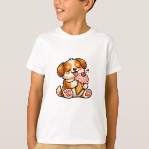 Cool Ice Cream Dog T-Shirt
