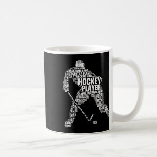 Cool Ice Hockey Art For Men Women Boy Girl Ice Hoc Coffee Mug