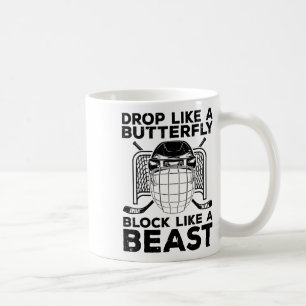 Cool Ice Hockey Art For Men Women Goalie Hockey Lo Coffee Mug