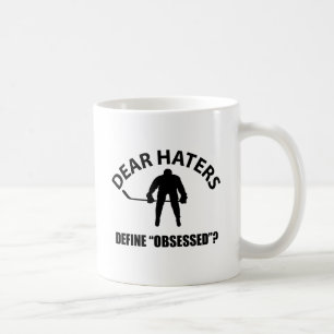 Cool ice hockey designs coffee mug
