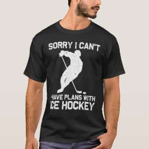Cool Ice Hockey For Men Women Goalie Hockey Playe T-Shirt