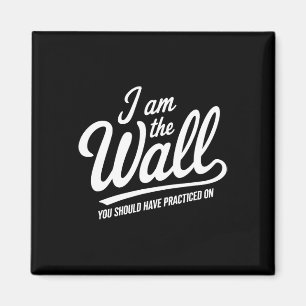 Cool Ice Hockey Goalie Confidence Quote Magnet