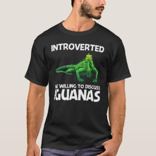 Cool Iguana For Men Women Lizard Reptile Herpeto T-Shirt