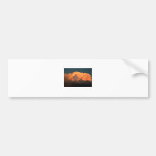 Cool Image of Jesus on Clouds Bumper Sticker