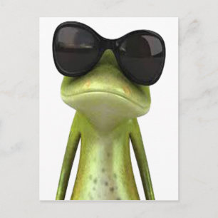 COOL IN SHADES POSTCARD