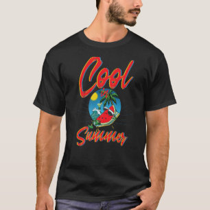 Cool In Summer Watermelon Women Love Melon Fruit T-Shirt