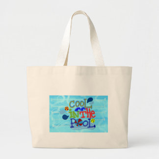 Cool in the Pool Large Tote Bag