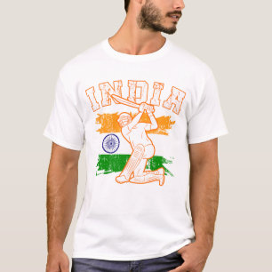 Cool Indian Cricket Lover Gifts Indian Cricket  T-Shirt